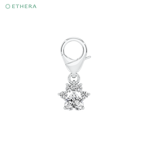 Ethera Meowtini Charm Wristwear for Women (White Gold)