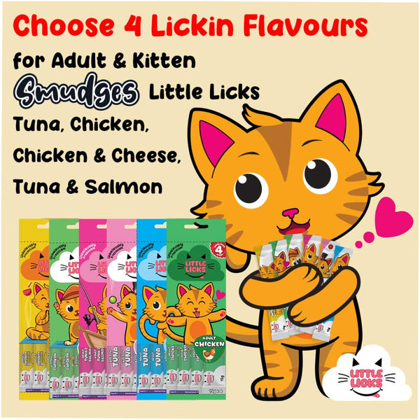 Smudges Little Licks Chicken Creamy Bisque Kitten Cat Treats