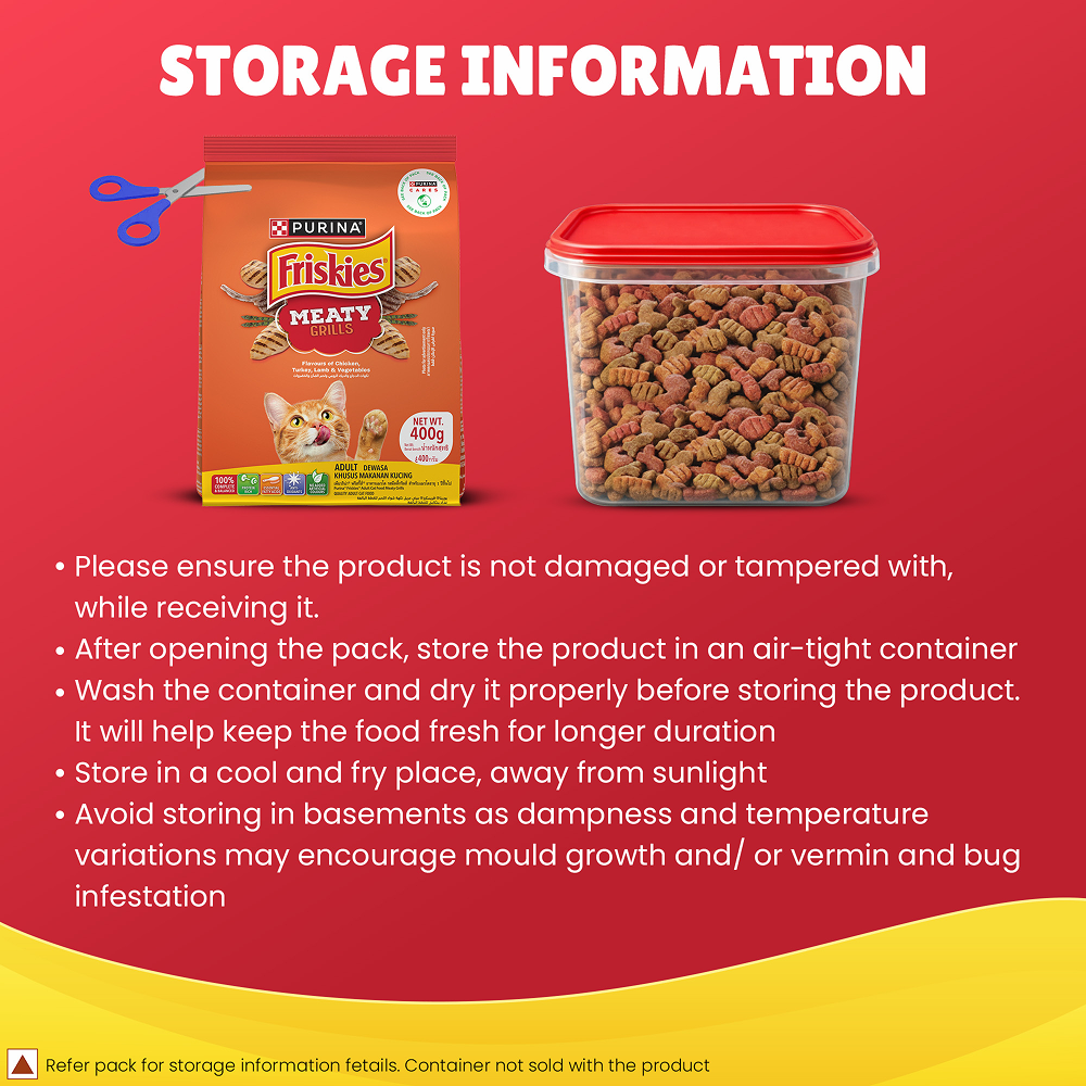 Friskies Meaty Grills Adult Cat Dry Food Cats- Dry food Friskies