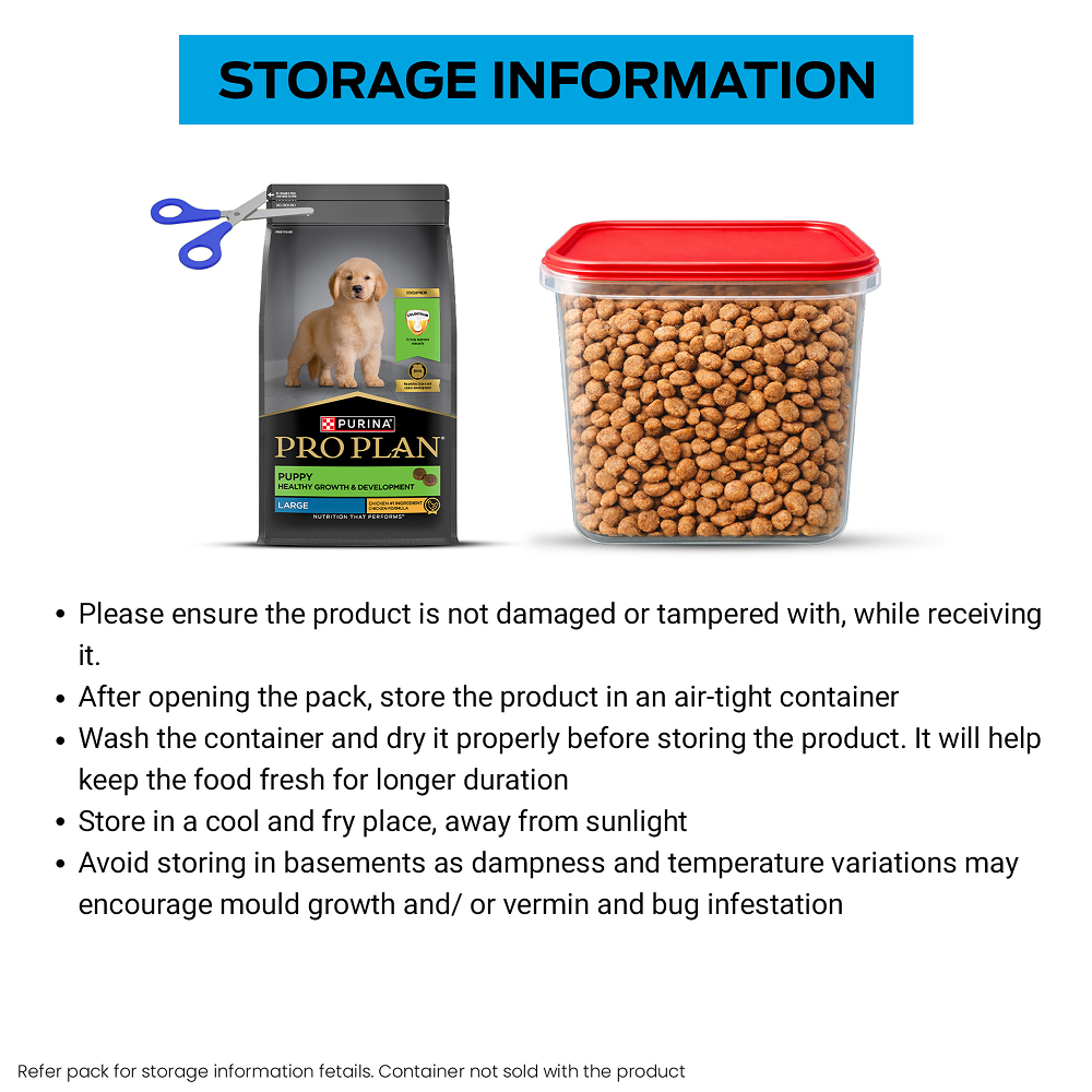 Pro Plan Chicken Large Breed Puppy Dog Dry Food (New Improved Formula) Dogs- Dry Food Pro Plan