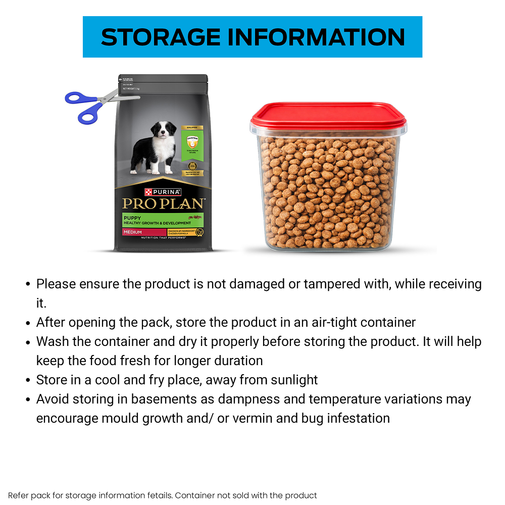 Pro Plan Chicken Medium Breed Puppy Dog Dry Food (New Improved Formula) Dogs- Dry Food Pro Plan