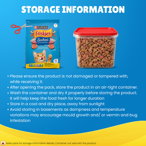 Purina Friskies Seafood Cat Dry Food