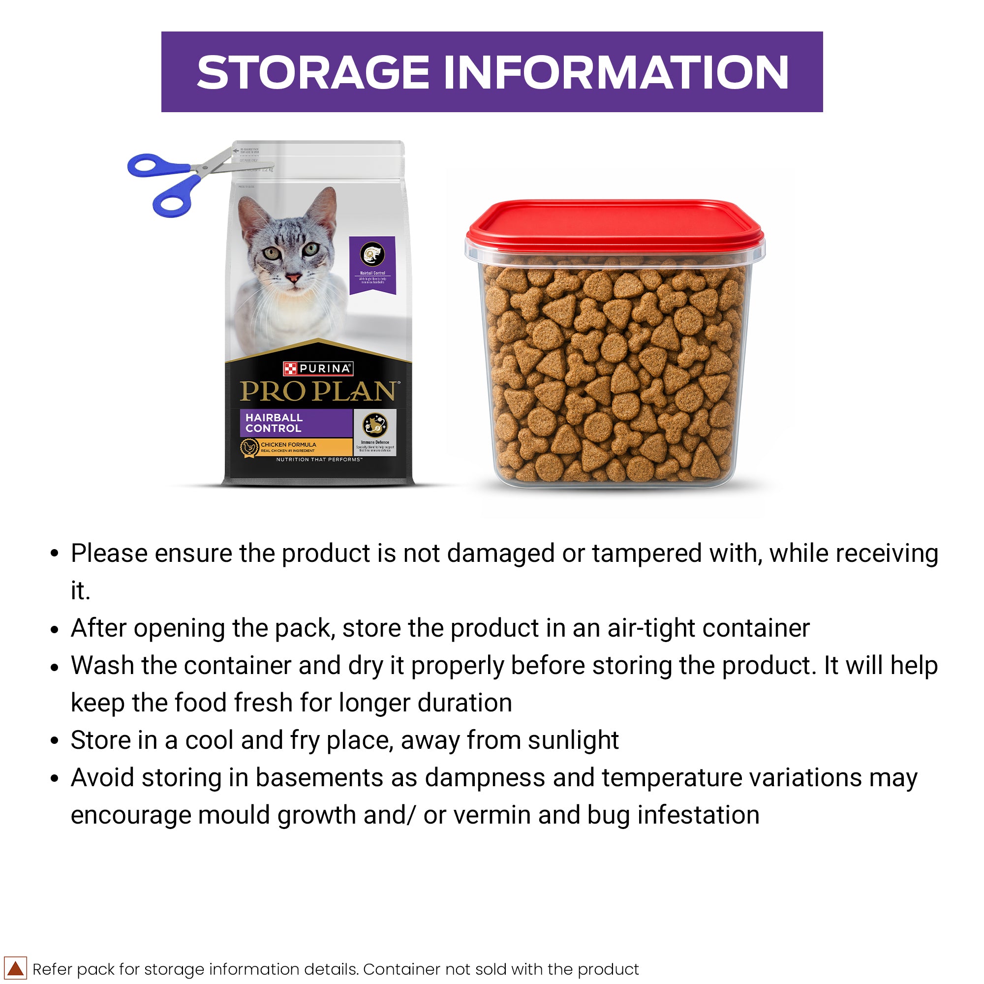 Pro Plan Chicken Flavoured Hairball Control Cat Dry Food Cats- Dry food Pro Plan