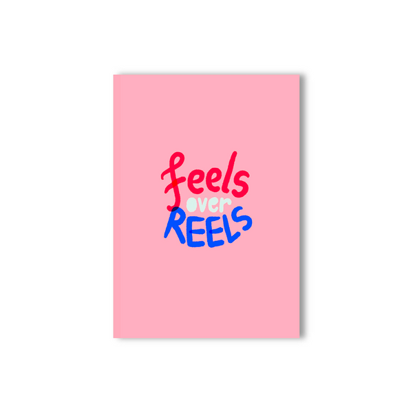 Doodlebawa Feels Over Reels Pocket Notebook A6 Notebook