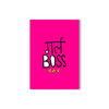 Doodlebawa Girl Boss Pocket Notebook A6 Notebook Pet Parent-Gifting & Merch EverythingBoho Dropship Ruled