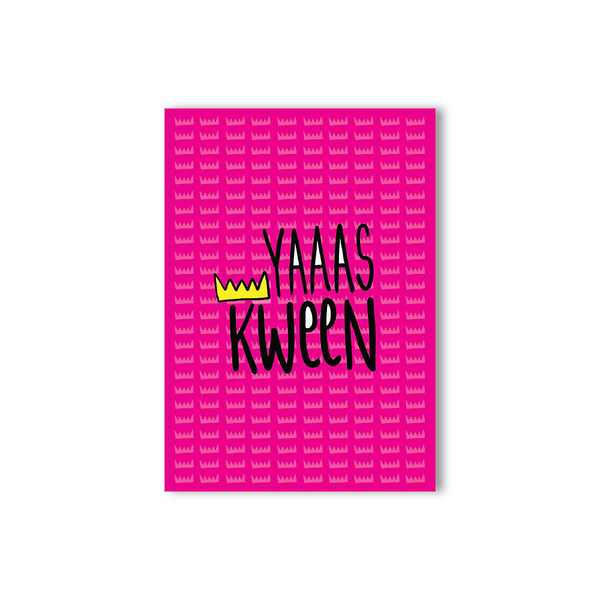 Doodlebawa Yaas Kween Pocket Notebook A6 Notebook