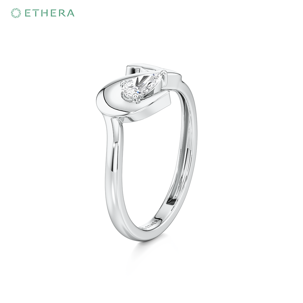 Ethera Lap Loyal Ring for Women (White Gold)