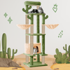 Furrlovers Multi Level Tree with Condo & Hammock for Cats (Green) Cats-Toys Furrlovers Dropship