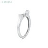 Ethera Sassy Whiskers Ring for Women (White Gold)