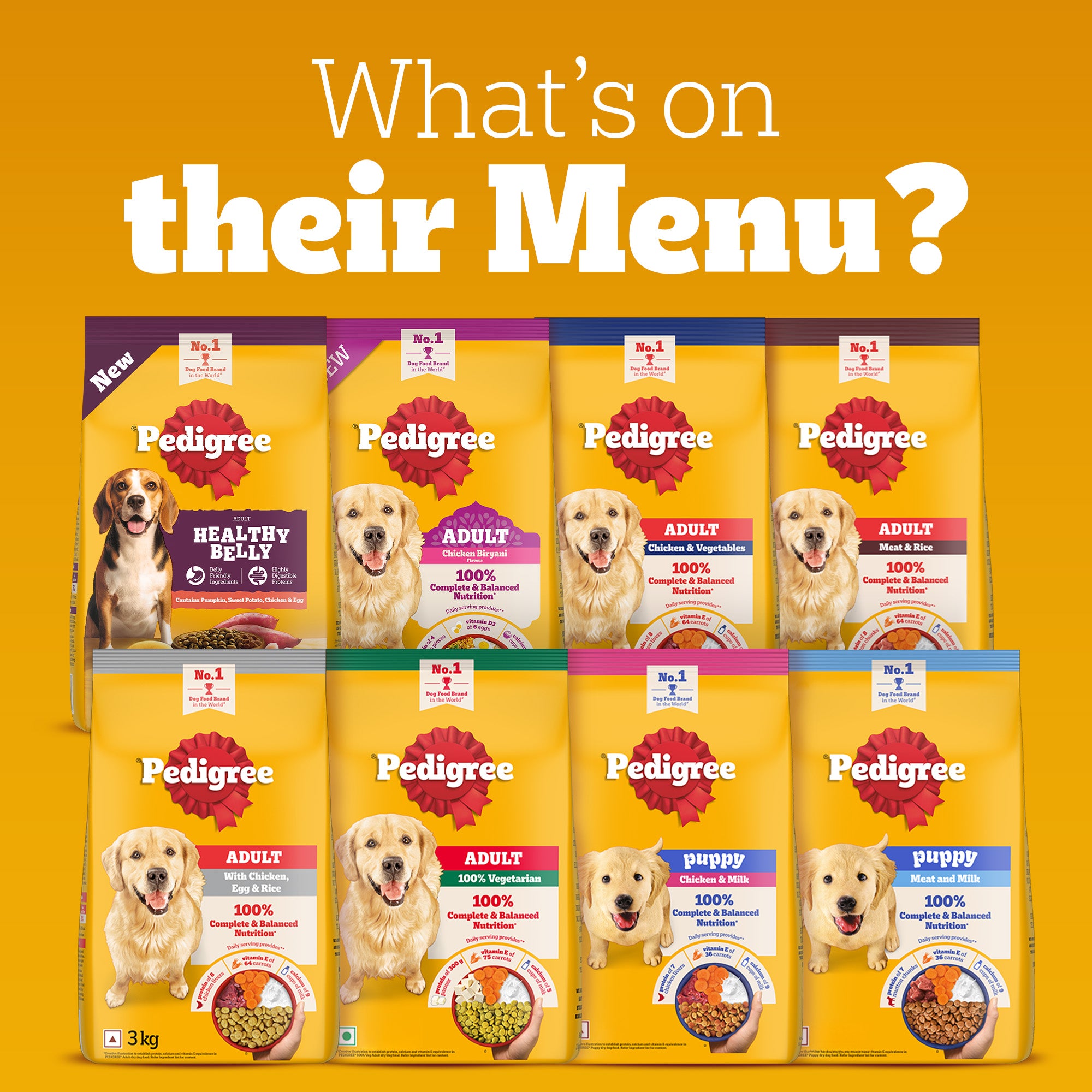 Pedigree Chicken and Milk Puppy Dog Dry Food Dogs- Dry Food Pedigree