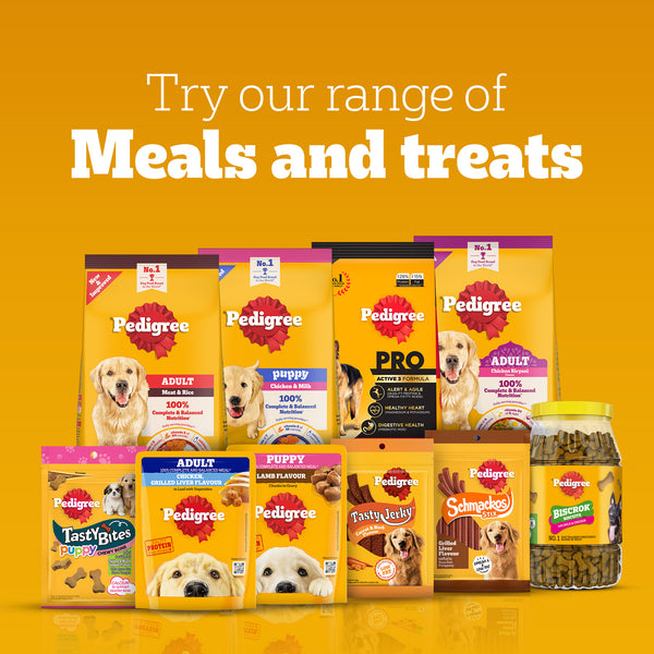 Pedigree Goat Milk Tasty Jerky Dog Treats