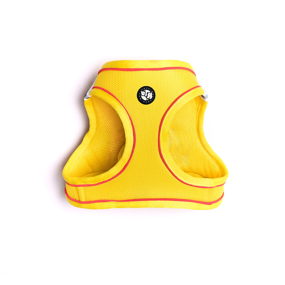Pets Way Air Mesh Harness for Puppies & Small Dogs (Yellow) Dogs-Collar, Leashes, harnesses Pets Way