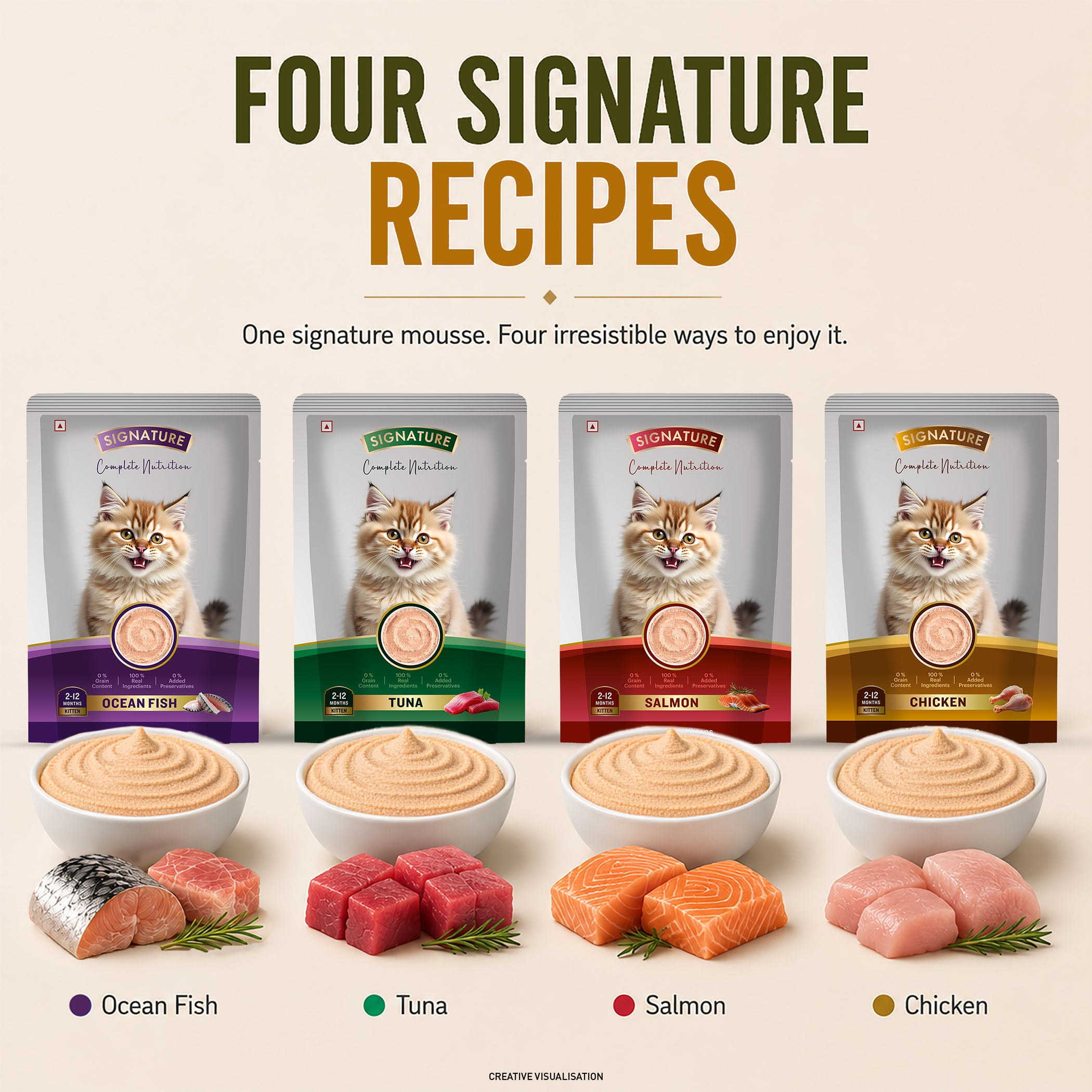 Signature Grain Zero Chicken Mousse Adult Cat Wet Food