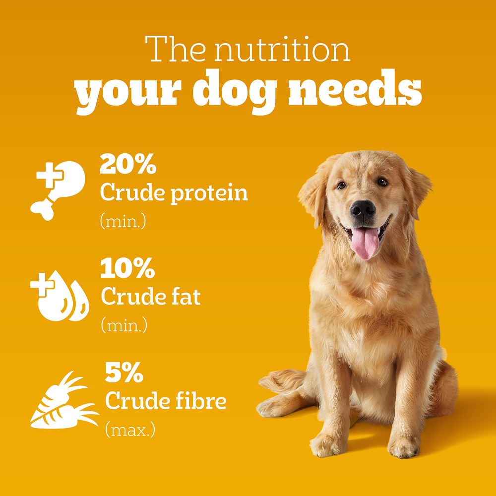 Pedigree Adult Dog Food Combo |Chicken & Vegetables Dry & Chicken & Liver Wet Dogs- Dry Food Pedigree