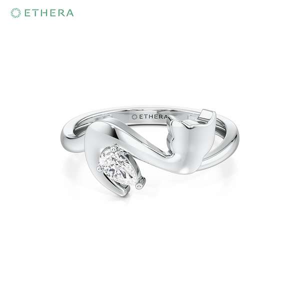 Ethera Lap Loyal Ring for Women (White Gold)