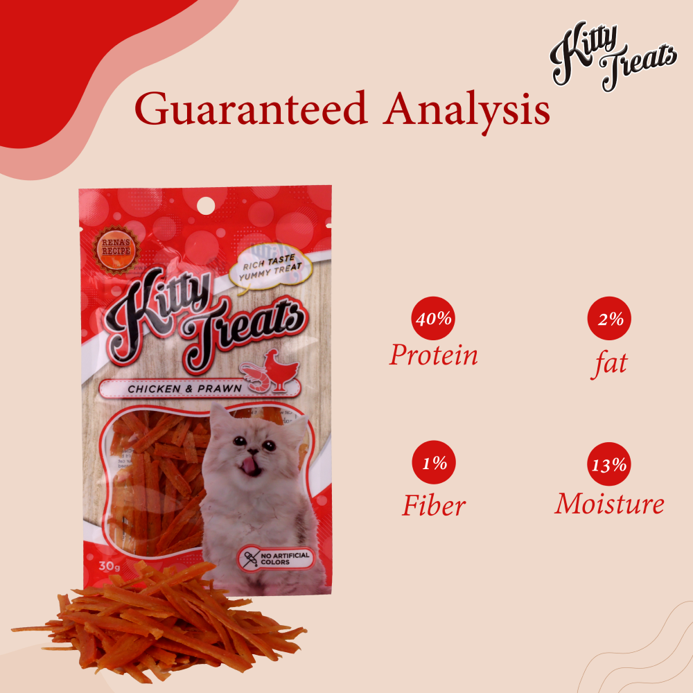 Kitty Treats Chicken with Scallop and Shrimp Flavour Cat Treats Combo Cats-Treats & Others Kitty Treats