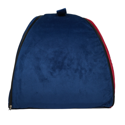 Skatrs Travel Burrow Cozy Portable Home for Dogs and Cats (Red/Yellow/Blue)