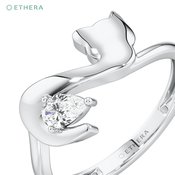 Ethera Lap Loyal Ring for Women (White Gold)
