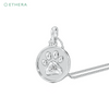 Ethera Pawfect Spark Pendant Neckwear for Women (White Gold)