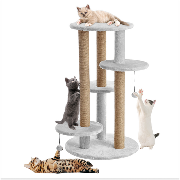 Furrlovers Multi Level Cat Tree with Scratching Posts & Platforms