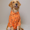 15buttons Orange Snoopy Shirt for Dogs