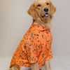 15buttons Orange Snoopy Shirt for Dogs