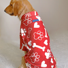 15buttons Paws-tive Love Shirt for Dogs Dogs-Clothing & Accessories 15buttons Dropship 3XL