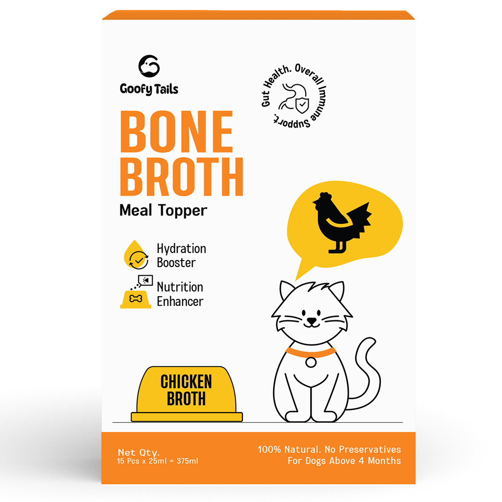 Goofy Tails Goofy Tails Chicken Bone Broth Cat Cats-supplements Goofy Tails 15x25mL