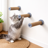 Furrlovers Wall Mounted Scratching Pole with Natural Jute for Cats (Grey) Cats-Toys Furrlovers Dropship