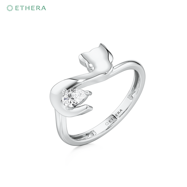 Ethera Lap Loyal Ring for Women (White Gold)