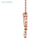 Ethera Bone Appetit Pendant Neckwear for Women (Rose Gold)