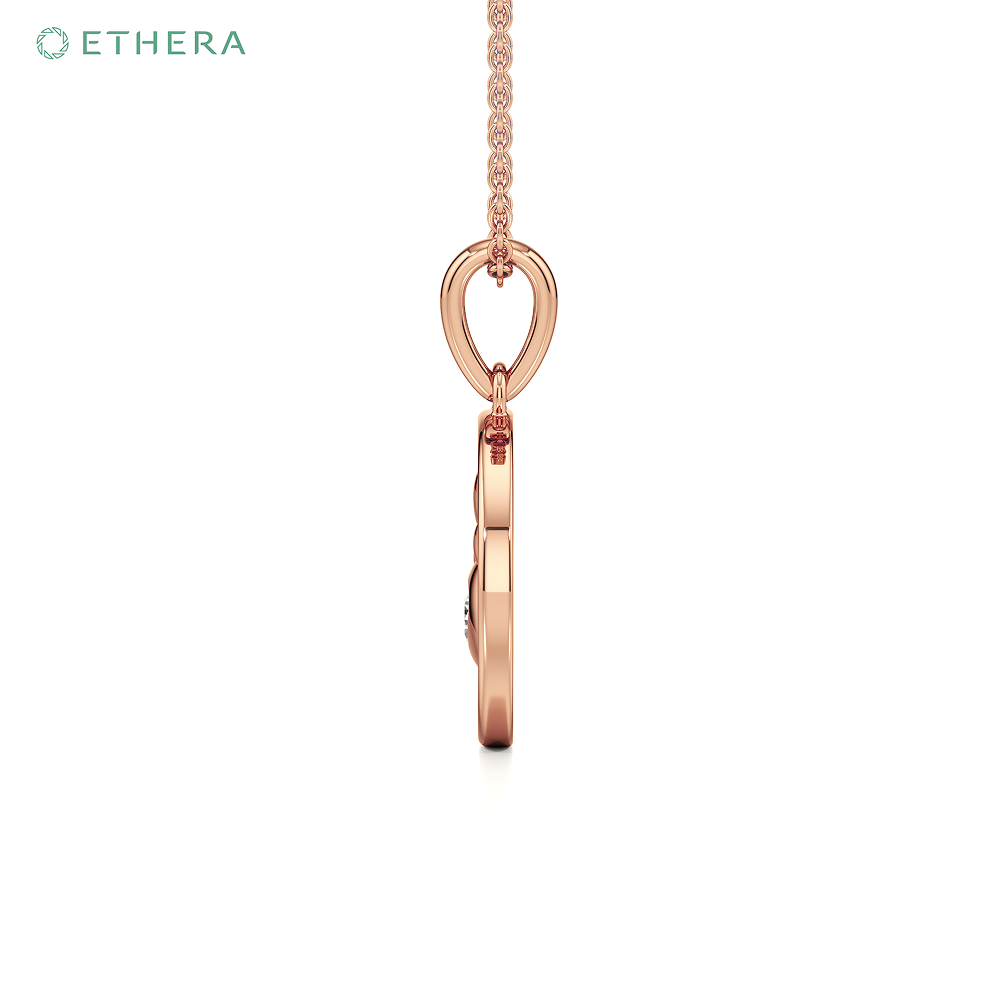 Ethera Pawfect Spark Pendant Neckwear for Women (Rose Gold) Pet Parent-Jewellery & Accessories Ethera Dropship