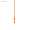 Ethera Bark & Bling Neckwear for Women (Rose Gold)