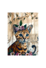 EverythingBoho The Boho Cat Wall Art (White) Pet Parent-Gifting & Merch EverythingBoho Dropship