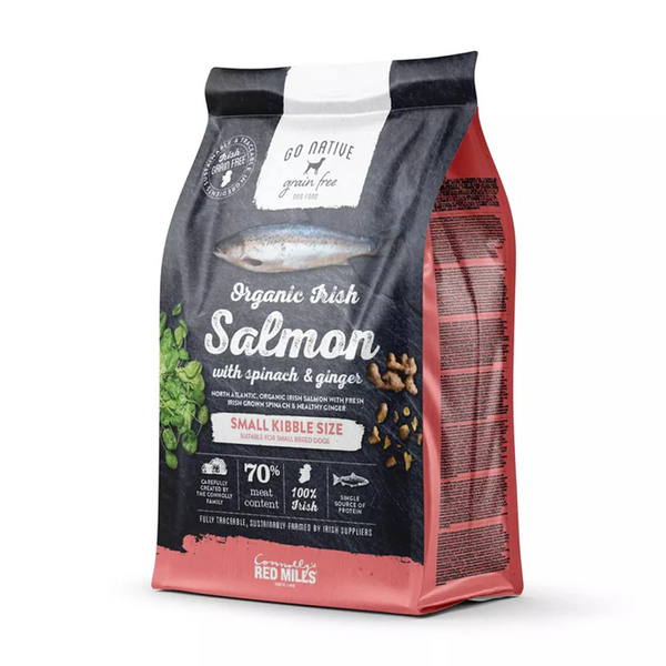 Go Native Salmon with Spinach & Ginger Small Breed Dog Dry Food