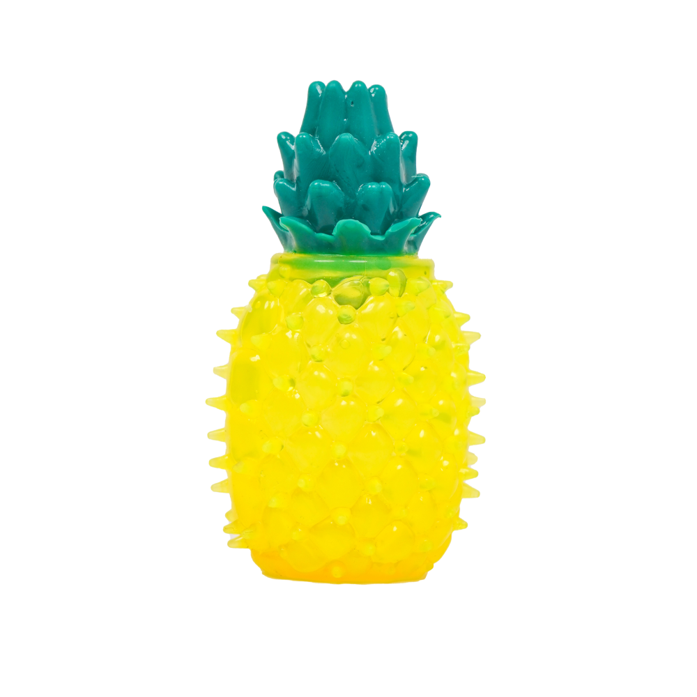 Skatrs Pineapple Shaped Ice Cooling Toy for Dogs & Cats (Yellow) Dogs-Toys Skatrs 12cm