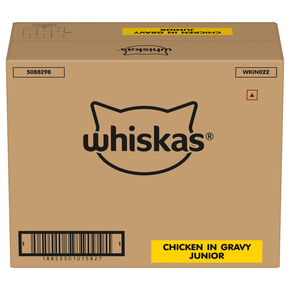 Whiskas Chicken in Gravy Meal Kitten Cat Wet Food