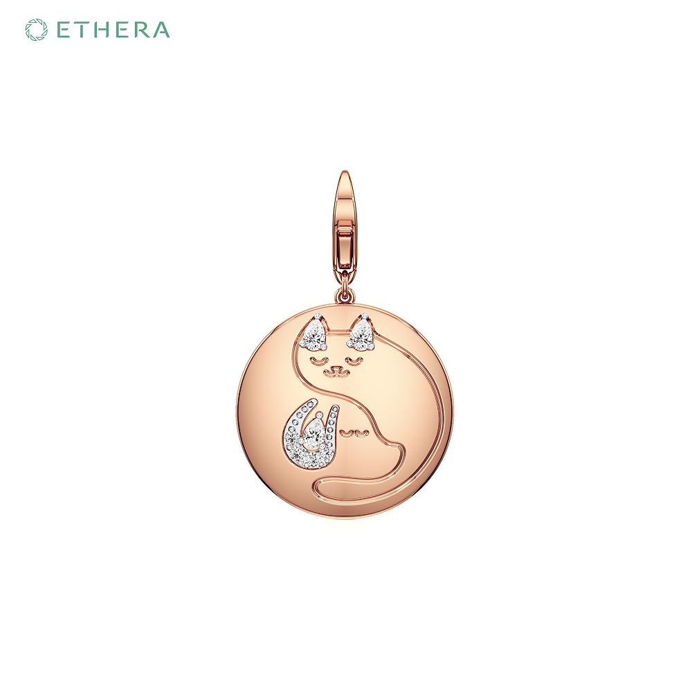 Ethera Tails & Tuxedos Wristwear for Women (Rose Gold)