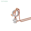 Ethera Bone Appetit Pendant Neckwear for Women (Rose Gold)
