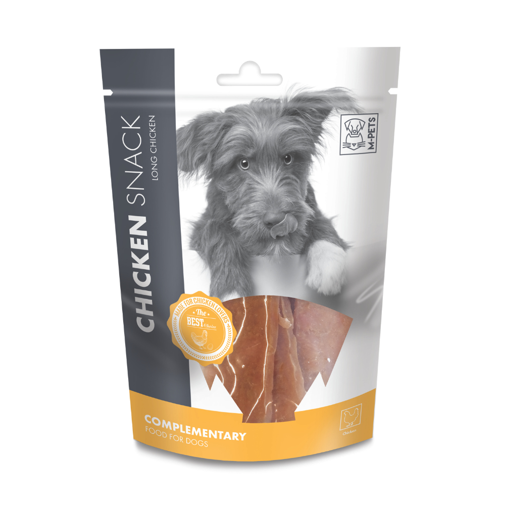 M PETS Long Chicken Treats for Dogs Dog Treats + Others M Pets 80g
