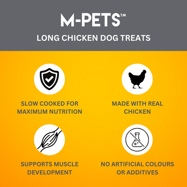 M PETS Long Chicken Treats for Dogs