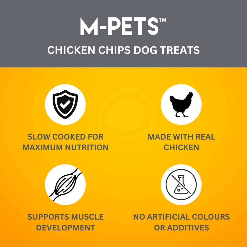 M PETS Chicken Chips Treats for Dogs Dog Treats + Others M Pets