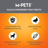 M PETS Duck & Cranberry Treats for Dogs Dog Treats + Others M Pets