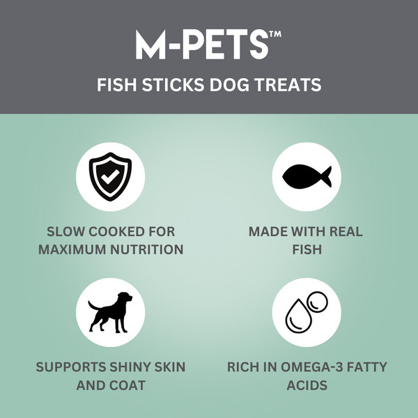 M PETS  Fish Sticks Treats for Dogs