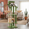 Furrlovers Multi Level Tree with Condo & Hammock for Cats (Green) Cats-Toys Furrlovers Dropship
