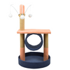 FurryLiving Canyon Multi Level Cat Tree with Tunnel, Toys and Scratching Post for Cats and Kittens Cats-Toys FurryLiving Dropship 40x40x75cm