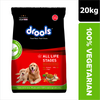 Drools 100% Vegetarian Puppy and Adult Dog Veg Dry Food (All Life Stages) Dogs- Dry Food Drools 20kg