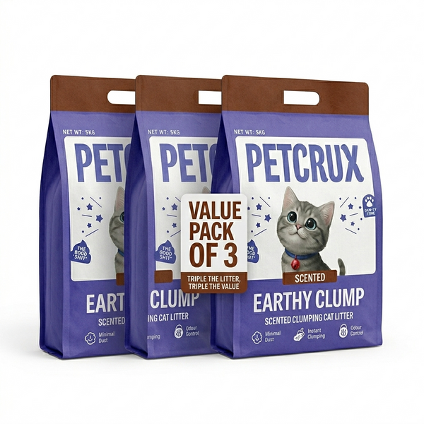 Petcrux Earthy Clump Scented Cat Litter