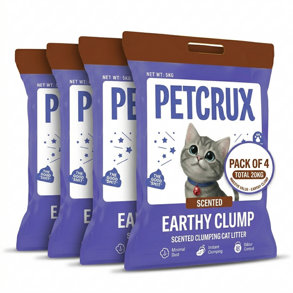 Petcrux Earthy Clump Scented Cat Litter