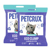 Petcrux Eco Clump Bentonite Unscented Cat Litter Cats-Litter Petcrux 2x5kg